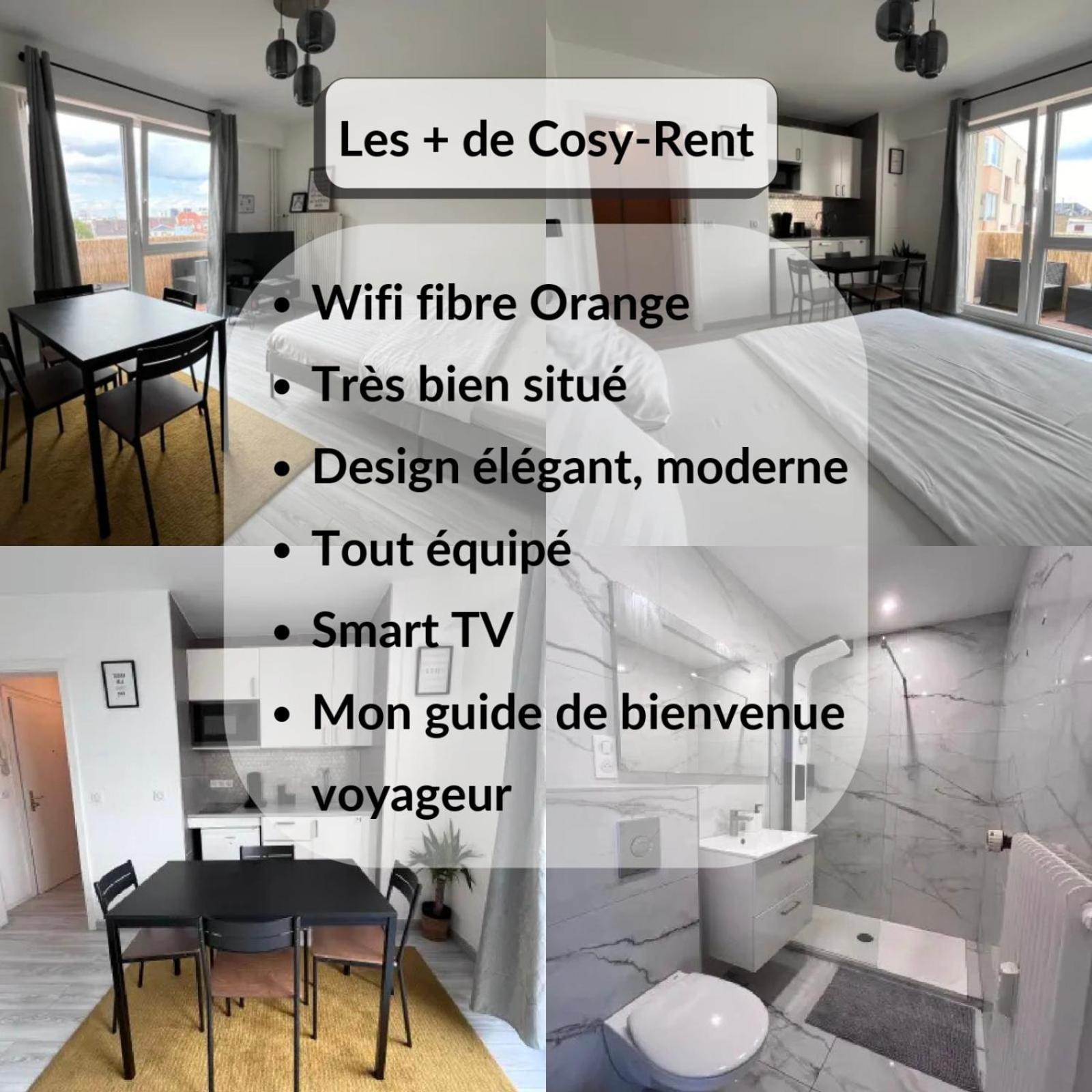 Cosy Rent Strasbourg Wifi Terrasse St Aloise Villa ภายนอก รูปภาพ